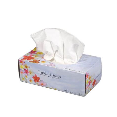 Facial Tissue Cube Box | Soft and Convenient