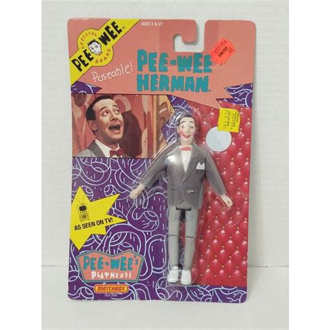 1988 Matchbox Pee Wee Herman Of Pee Wee S Playhouse Figure New On EBid