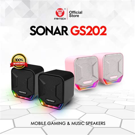 Fantech Sonar GS202 Mobile Gaming Speaker With 360 Surround Sound And