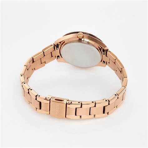 Rose Gold Tone Analogue Watch Tk Maxx Uk