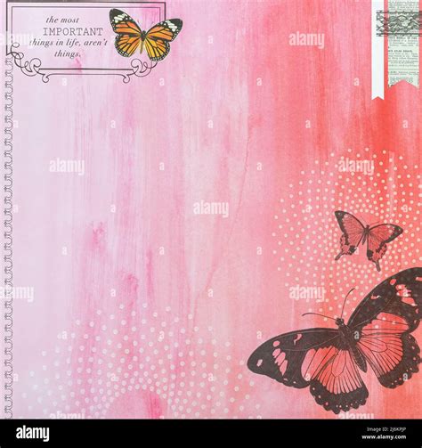 Abstract grunge effect background butterfly theme Stock Photo - Alamy