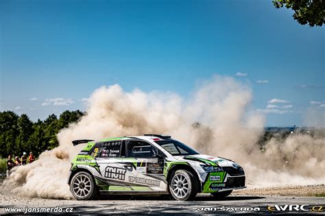 Tomek David Vec Roman Koda Fabia Rally Evo Lak Racing Rallye