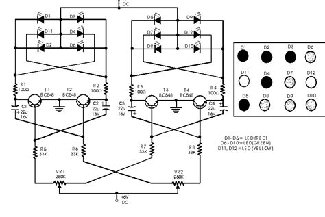 Circuit Diagram For Music Rhythm Led