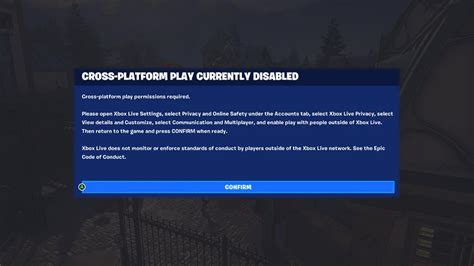 How to fix the cross-platform error in Fortnite - VideoGamer