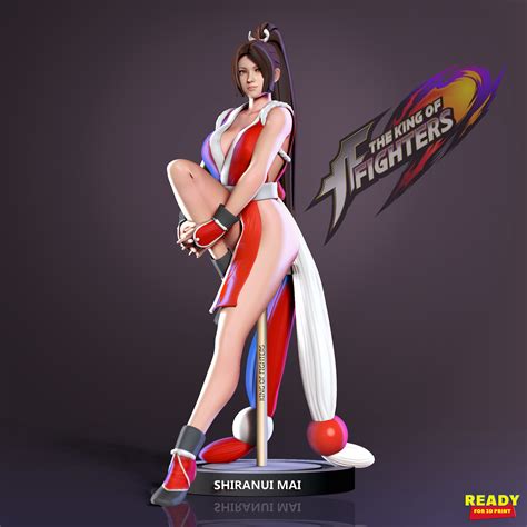 Artstation Shiranui Mai Kof Fanart Resources