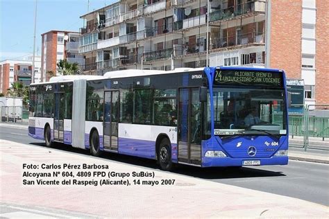 Autom Viles La Alcoyana Grupo Sub S Vectalia Mercedes O G Citaro