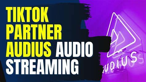 Tiktok Ber Partner Dengan Token Crypto Ini Audius Youtube