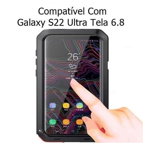 Capa Case Galaxy S22 Ultra Anti Shock Armadura Impacto Prova Global Capas Capinha De Celular