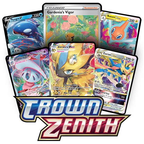 Crown Zenith Booster Pack Code Cards