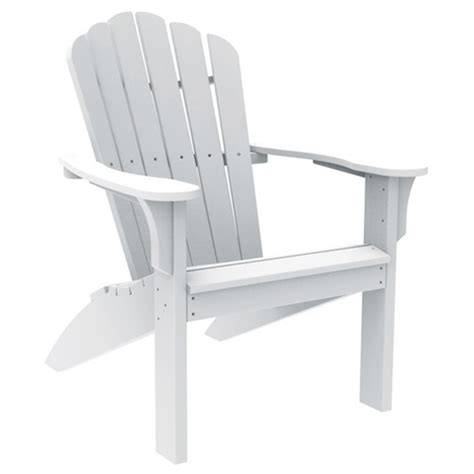 Seaside Casual Coastline Adirondack Chair White Outdoor Furniture