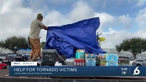 Local Man Collects Donations To Help Kentucky Tornado Victims