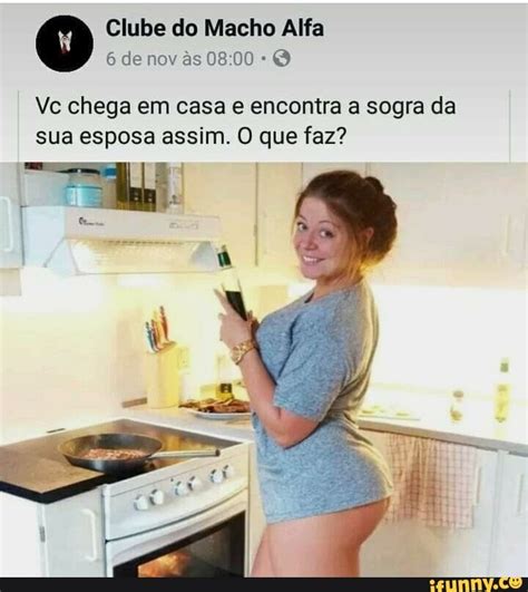 Vc Chega Em Casa E Encontra A Sogra Da Sua Esposa Assim O Que Faz Ams