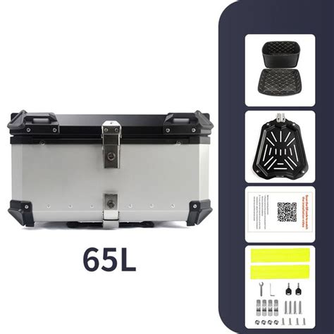 65Л Мотоциклетный кофр/Алюминий - купить по доступной цене в интернет ...