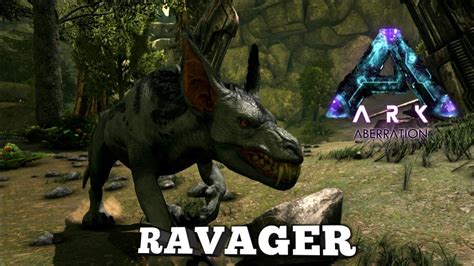 Taming A Ravager Ark Survival Evolved Aberration YouTube