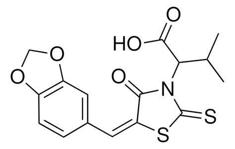 2 5E 5 1 3 BENZODIOXOL 5 YLMETHYLENE 4 OXO 2 THIOXO 1 3