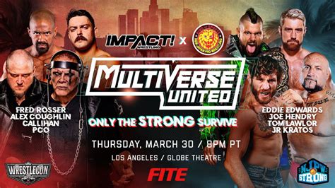 Man Interpromotional Match Announced For Impact X Njpw Multiverse