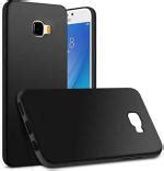 Buy MULTRONICS Black Rubber Back Case Cover Compaitible With Samsung