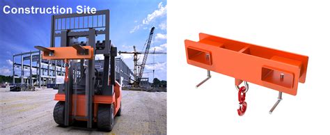 Kftrocks Forklift Lifting Hook 4000lbs Capacity Forklift