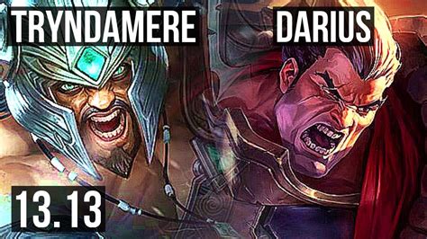 Tryndamere Vs Darius Top Solo Kills Games M Mastery