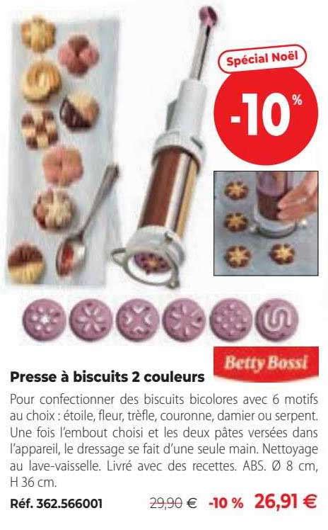 Offre Presse Biscuits Couleurs Betty Bossi Chez Mathon