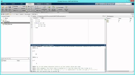 How To Make A While Loop In Matlab Matlab Tutorial Otosection