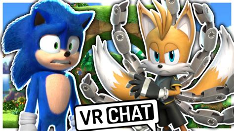 Movie Sonic Meets Nine In Vr Chat Youtube