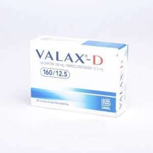 Valax D Valsartan Mg Hidroclorotiazida Mg Comprimidos