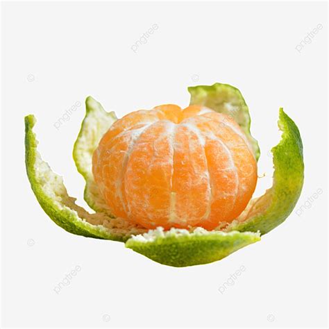 A Peeled Orange One Piece Stripped Orange Png Transparent Image And