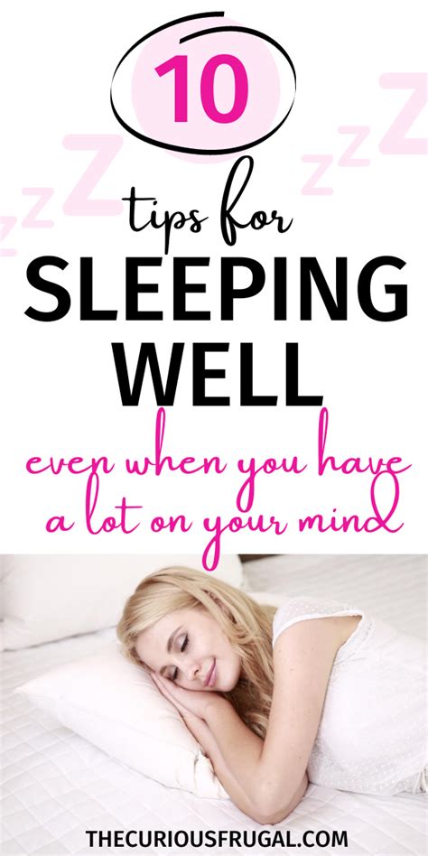 Sleeping Tips To Get Better Sleep Artofit