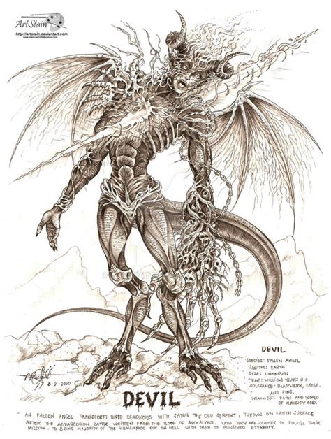 devil  artstain  deviantart