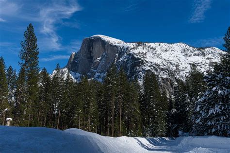 Stunning photos show Yosemite National Park under 15 feet of snow