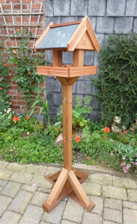 Bespoke Wooden Bird Tables Handcrafted In Cheshire East — Country Rustics