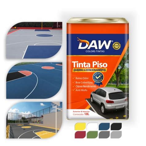 Tinta Para Piso Garagem - Tinta de Piso 18L – Ideal para Garagem, Calçada e Área Externa | Alto ...