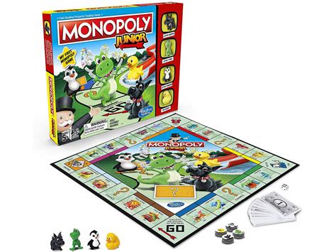 Juego De Mesa Monopoly Junior HASBRO GAMING A6984 Juguetilandia