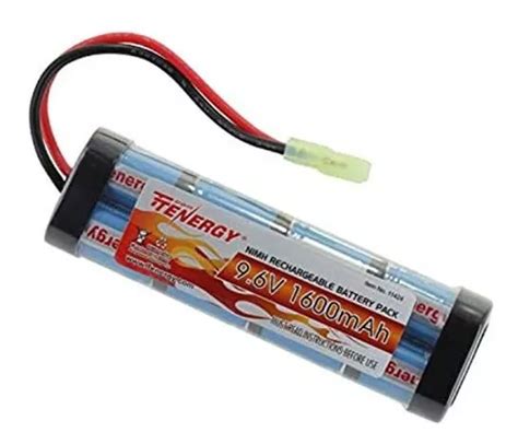 Tenergy Bater A Para Airsoft V Mah Nimh Plano Env O Gratis