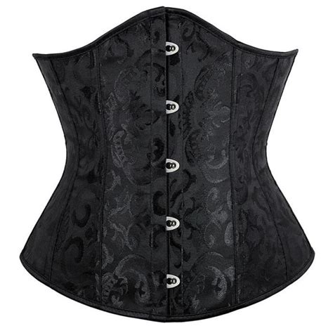 Corset Gothique En Maille Respirante Pour Femme Bustier Sexy Serre