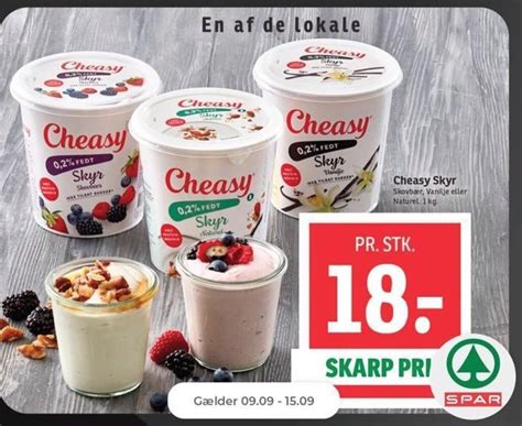 Cheasy Skyr Tilbud Hos Netto