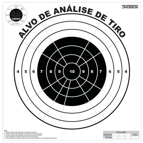 Alvo Análise de Tiro Shotgun Airsoft Pistolas Rifles BBs GBB