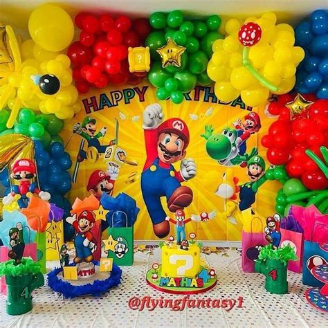 Pin By Liaastia On Lnb Super Mario Bros Birthday Party Mario Bros