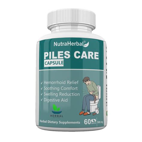 Nutraherbal Piles Capsules Bulk Order Ayurvedic Manufacture 60