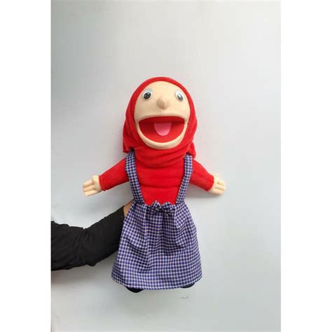 Jual Hand Puppet Santri Putra Dan Putri Boneka Tangan Muppet