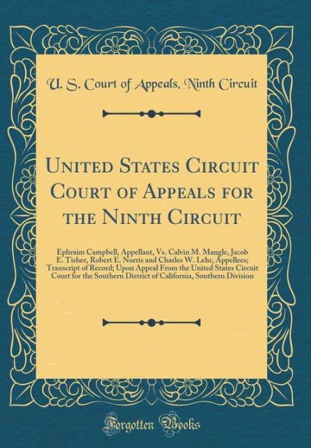 United States Circuit Court Of Appeals For The Ninth Circuit Ephraim