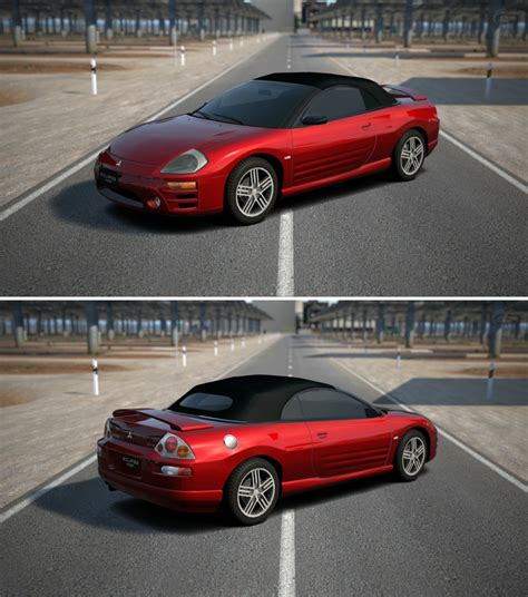 Mitsubishi ECLIPSE Spyder GTS '03 by GT6-Garage on DeviantArt