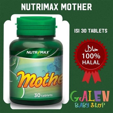 Jual Nutrimax Mother 30 Tablet Vitamin Suplemen Promil Ibu Hamil