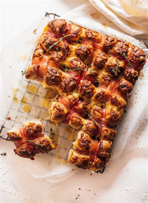 Cheddar Sage And Bacon Savoury Hot Cross Buns The Kate Tin