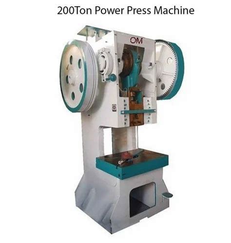 Power Source Mechanical Mild Steel Ton Power Press Machine In