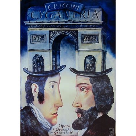 La Boheme - Giacomo Puccini, Polish Opera Poster