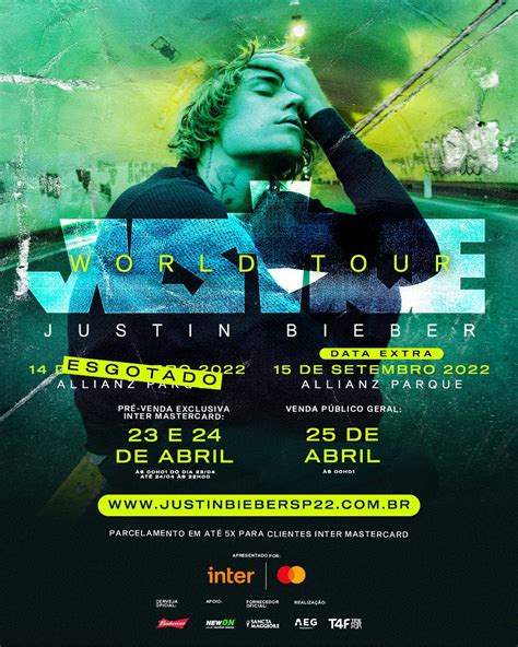 Justice Tour Updates On Twitter Justin Bieber Adds A Second Date For