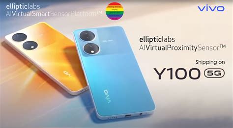 vivo Y100 5G智能手机搭载Elliptic Labs虚拟传感器 Elliptic Labs