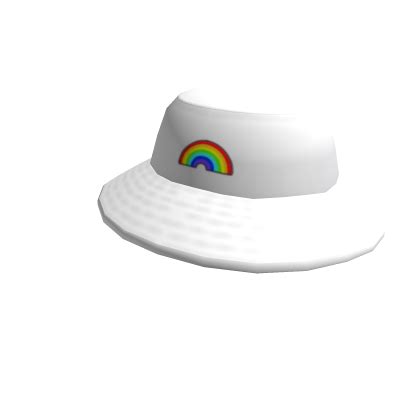 Rainbow Trendy Hat White S Code Price RblxTrade